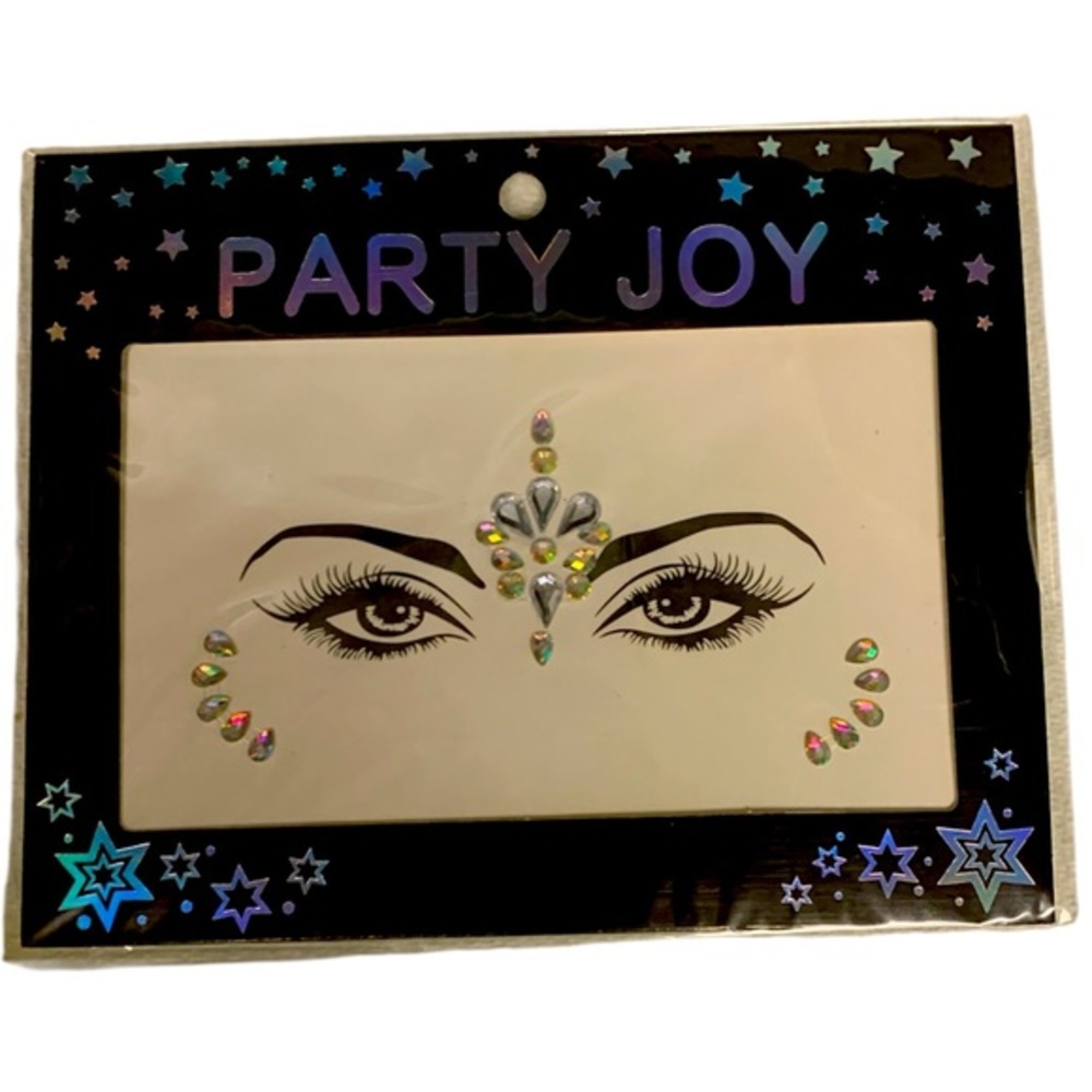 Party Joy Iridescent Face Jewels